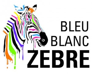 Bleu Blanc Zèbre logo