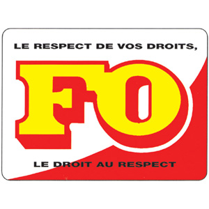 Force Ouvrière  Logo Respect des droits