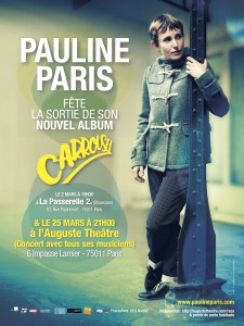 Pauline Paris_Affiche concerts mars 2017