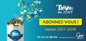 Théâtre de Jouy saison 2017-2018 bannière