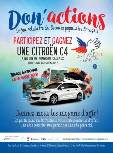 Don'Actions 2018 Secours Populaire Français