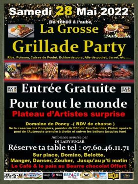 La Grosse Grillade Party // 28.05