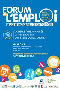 Forum de l'emploi 2017 Cergy Pontoise