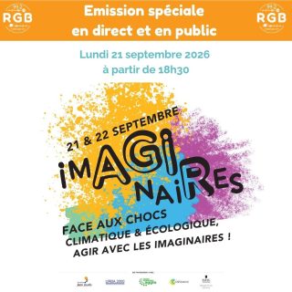 Dans le cadre de l'évènement Imaginaires, radio RGB 99.2 FM vous propose une émission spéciale en directe et en public.

RDV le lundi 21 septembre 2026 à 18h30 sur les antennes de RGB !

Vous souhaitez participer à l'émission, rdv à la Maison de Quartier Cergy Grand Centre - Le Carreau !

99.2 FM
https://www.radiorgb.net
https://www.facebook.com/RgbCergyPontoise
https://www.instagram.com/radiorgb_992
https://www.linkedin.com/company/105865842
https://www.youtube.com/@RGB99.2

#radioassociative #cergypontoise #radioassociative #endirect #endirectdecergypontoise #radiofm #fm #musique #emission #association #direct #culture #rgbradio99.2 #selectiondelasemaine #sport #informations #infoslocales #cergy #agglomerationdecergypontoise #13communes #valdoise #vexin #vielocale #vivreacergy