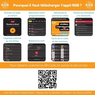 Télécharger l'application sur le lien : https://www.radiorgb.net/app

99.2 FM
https://www.radiorgb.net
https://www.facebook.com/RgbCergyPontoise
https://www.instagram.com/radiorgb_992
https://www.linkedin.com/company/105865842
https://www.youtube.com/@RGB99.2

#radioassociative #cergypontoise #radioassociative #endirect #endirectdecergypontoise #radiofm #fm #musique #emission #association #direct #culture #rgbradio99.2 #selectiondelasemaine #sport #informations #infoslocales #cergy #agglomerationdecergypontoise #13communes #valdoise #vexin #vielocale #vivreacergy