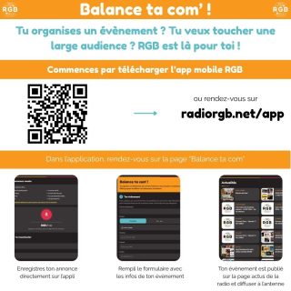 Tu as une communication à partager ? C'est par là que ça se passe !
Télécharge l'application mobile RGB sur le lien : https://www.radiorgb.net/app
99.2 FM
https://www.radiorgb.net
https://www.facebook.com/RgbCergyPontoise
https://www.instagram.com/radiorgb_992
https://www.linkedin.com/company/105865842
https://www.youtube.com/@RGB99.2
#radioassociative #cergypontoise #radioassociative #endirect #endirectdecergypontoise #radiofm #fm #musique #emission #association #direct #culture #rgbradio99.2 #selectiondelasemaine #sport #informations #infoslocales #cergy #agglomerationdecergypontoise #13communes #valdoise #vexin #vielocale #vivreacergy