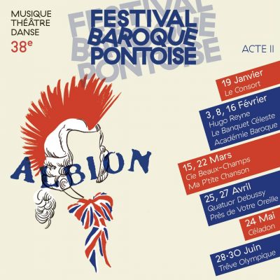Festival Baroque de Pontoise acte II 19 janvier au 30 juin 2024