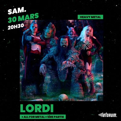 Lordi au Forum de Vauréal 30.03.2024