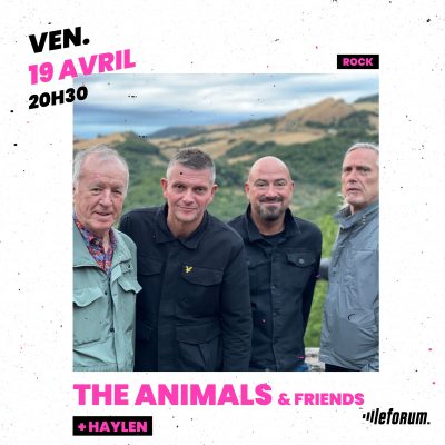 The Animals au Forum le 19.04.2024